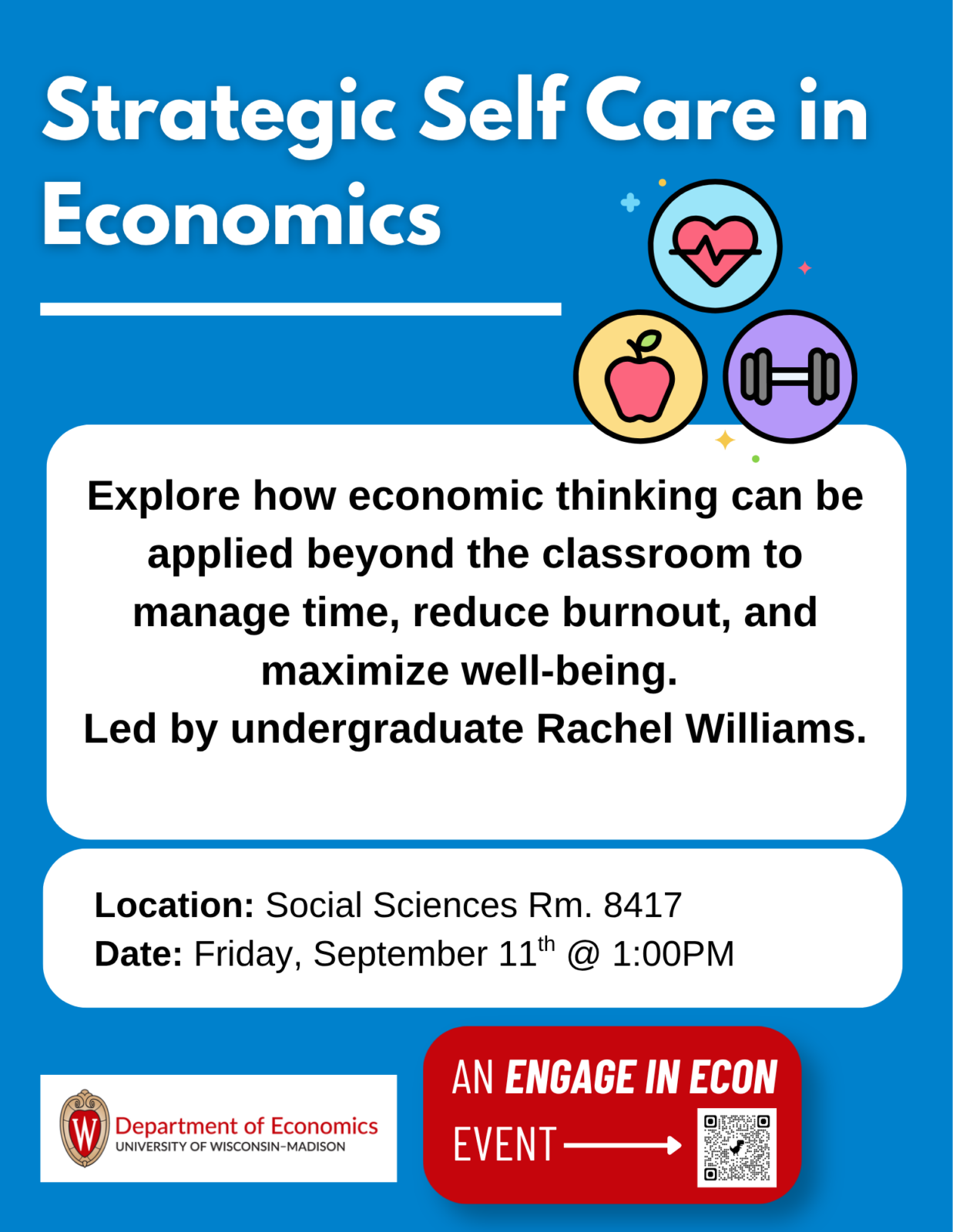 Self care workshop in Economics